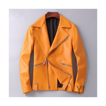 Loewe 2019 Mens Causal Leather Jacket - 로에베 2019 남성 캐쥬얼 가죽 자켓 Loe0111x.Size(l 