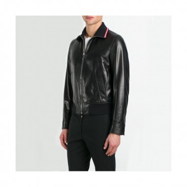 Gucci 2019 Mens Logo Casual Leather Jacket - 구찌 2019 남성 로고 캐쥬얼 가죽 자켓 Guc01601x.Size(m 