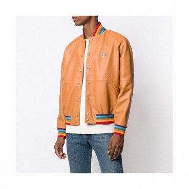 Loewe 2019 Mens Causal Leather Jacket - 로에베 2019 남성 캐쥬얼 가죽 자켓 Loe0109x.Size(m 