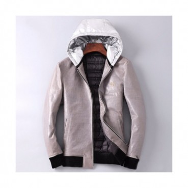 Loewe 2019 Mens Logo Casual Duck Down Leather Jacket - 로에베 2019 남성 로고 캐쥬얼 덕다운 가죽 자켓 Loe0102x.Size(m 