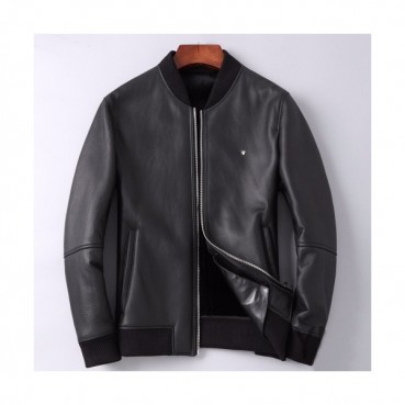 Dior 2019 Mens Logo Modern Leather Jacket - 디올 2019 남성 모던 레더자켓 Dio0393x.Size(m 