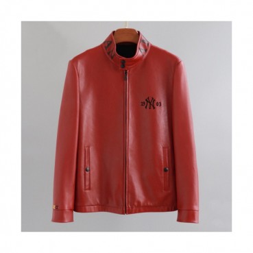 Gucci 2019 Mens Logo Casual Leather Jacket - 구찌 2019 남성 로고 캐쥬얼 가죽 자켓 Guc01550x.Size(m 