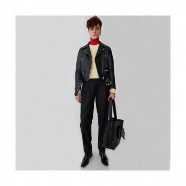 Acne Sstudios 2019 Womens Casual Leather Jacket - 아크네 2019 여성 캐쥬얼 가죽자켓 Acn0029x.Size(s 