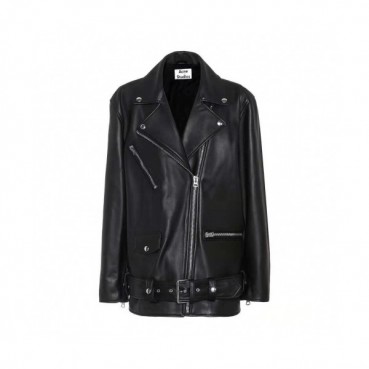 Acne Sstudios 2019 Womens Casual Leather Jacket - 아크네 2019 여성 캐쥬얼 가죽자켓 Acn0026x.Size(s 