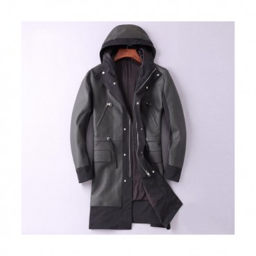 Zegna 2019 Mens Business Leather Jacket - 제냐 2019 남성 비지니스 가죽 자켓 Zeg0120x.Size(m 
