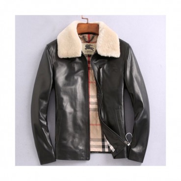 Burberry 2019 Mens Casual Leather Jacket - 버버리 2019 남성 캐쥬얼 레더 자켓 Bur01298x.Size(m 