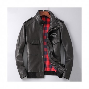 Christian Dior 2019 Mens Logo Modern Leather Jacket - 크리스챤 디올 2019 남성 모던 가죽 자켓 Dio0381x.Size(m 