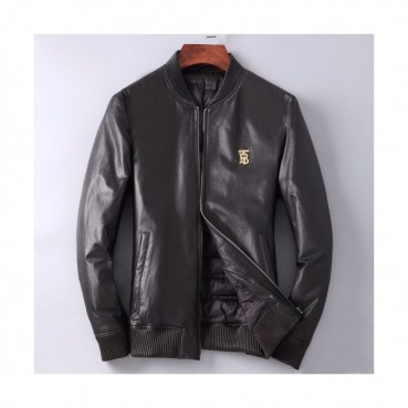 Burberry 2019 Mens Casual Leather Jacket - 버버리 2019 남성 캐쥬얼 레더 자켓 Bur01297x.Size(m 