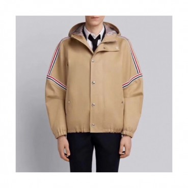Thom Browne 2019 Mens Casual Leather Jacket - 톰브라운 2019 남성 캐쥬얼 가죽 자켓 Thom0350x.Size(m 