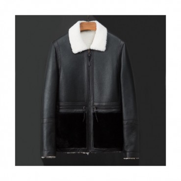 Armani 2019 Mens Logo Casual Leather Jacket - 알마니 2019 남성 로고 캐쥬얼 가죽자켓 Arm0317x.Size(m 