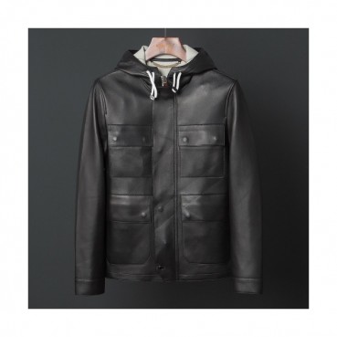 Burberry 2019 Mens Casual Leather Jacket - 버버리 2019 남성 캐쥬얼 레더 자켓 Bur01277x.Size(m 