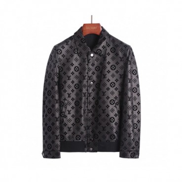 Louis vuitton 2019 Mens Logo Casual Sheep-skin Jacket 