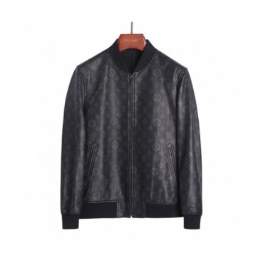 Louis vuitton 2019 Mens Logo Casual Sheep-skin Jacket 