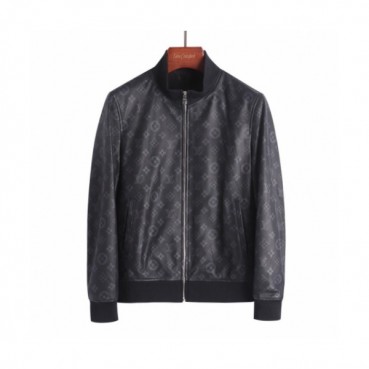 Louis vuitton 2019 Mens Logo Casual Sheep-skin Jacket 