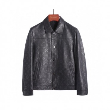 Louis vuitton 2019 Mens Logo Casual Sheep-skin Jacket 