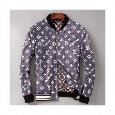 Louis vuitton 2019 Mens Initial Logo Leather Jacket - 루이비통 2019 남성 이니셜 로고 가죽 자켓 Lou01233x.Size(m 