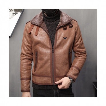 Armani 2019 Mens Leather Jacket - 알마니 남성 레더 자켓 Arm0124x.Size(m 