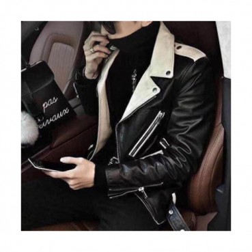 입생로랑 2017 남성용 램스킨 가죽자켓 YSL010, TOM-