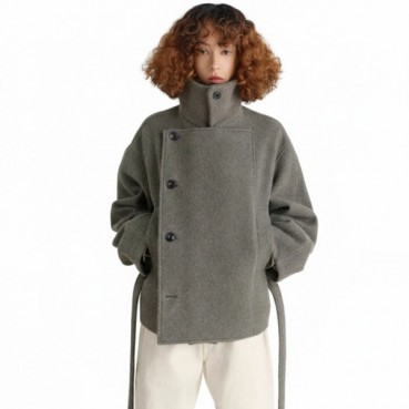 르메르 여성 아이콘 코트 - Lamaire Womens Icon Coat 