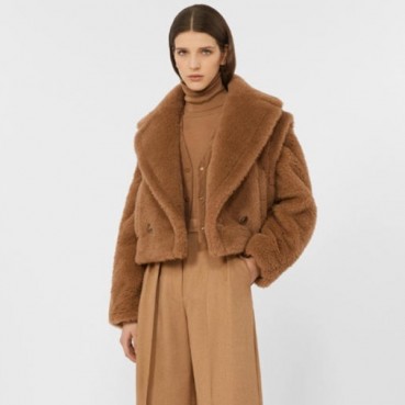 막스마라 여성 테디베어 아이콘 코트 크롭 - Maxmara Womens Teddy Bear Icon Coat Crop 