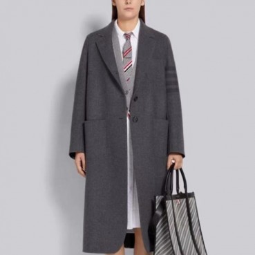 톰브라운 여성 베이직 코트 - Thom Browne Womens Basic Coat 