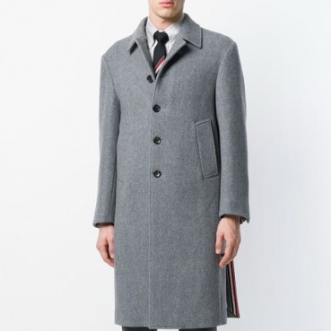 톰브라운 남성 베이직 코트 - Thom Browne Mens Basic Coat 