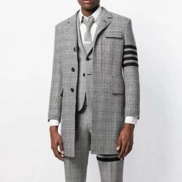 톰브라운 남성 베이직 코트 - Thom Browne Mens Basic Coat 