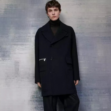 에르메스  남성 블랙코트 - Hermes Mens Black Coats 