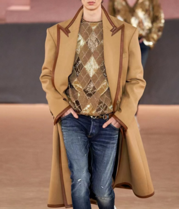 발망 남성 베이지 코트 - Balmain Mens Beige Coats 