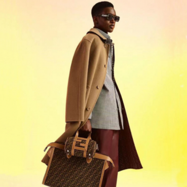 펜디 남성 모던 카키 코트 - Fendi Mens Khaki Coats 