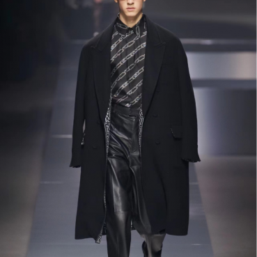 펜디 남성 모던 블랙 코트 - Fendi Mens Black Coats 