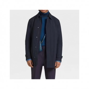 에르메네질도 제냐 남성 네이비 코트 - Ermenegildo Zegna Mens Navy Coats 