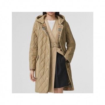 버버리 여성 베이지 다운 코트 - Burberry Womens Beige Coats 
