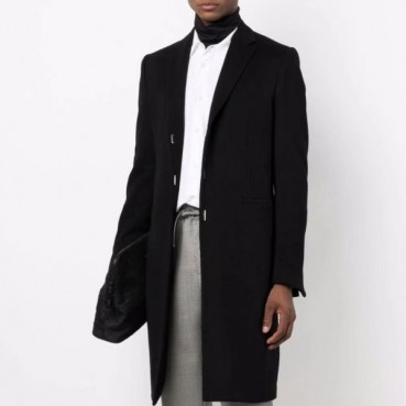 지방시 남성 베이직 블랙 코트 - Givenchy Mens Black Coats 