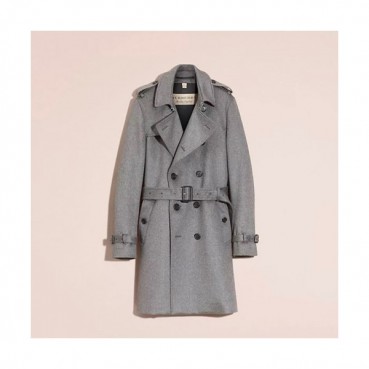 Burberry  Mens Vintage Cashmere Coats Gray - 버버리 2021 남성 빈티지 캐시미어 코트 Bur04254x Size(m 