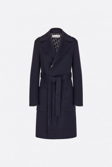 디올 여성 벨트 양면  코트 - Dior Womens Belt Coats 