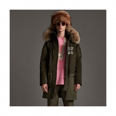 Moncler  Mens Down Coats Khaki - 몽클레어 2021 남성 다운 코트 Moc02386x Size(1 