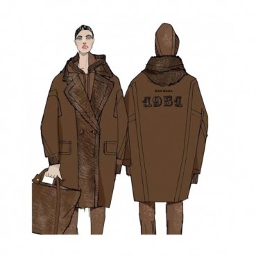 Maxmara  Ladies Trench Coats Brown - 막스마라 2021 여성 트렌치코트 Max82x Size(s 