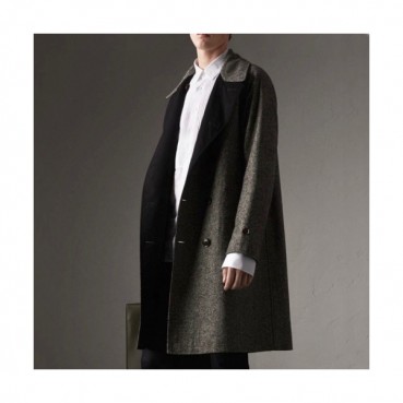 Burberry  Mens Vintage Cashmere Coats Gray - 버버리 2021 남성 빈티지 캐시미어 코트 Bur04168x Size(m 