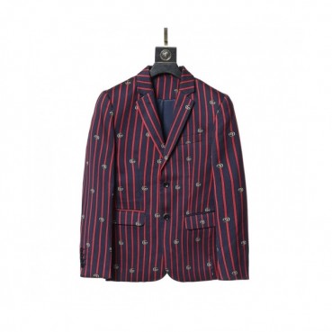 Gucci  Mm/Wm Casual Logo Suit Jackets Navy - 구찌 2021 남/녀 캐쥬얼 로고 슈트 자켓 Guc04129x Size(m 