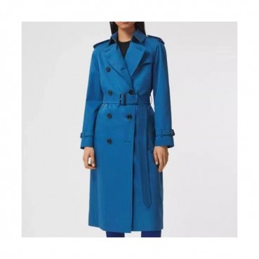 Burberry  Womens Vintage Trench Coats Blue - 버버리 2021 여성 빈티지 트렌치 양면 코트 Bur04111x Size(s 