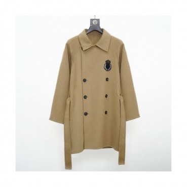 Dolce&Gabbana 2019 Mens Logo Cashmere Coats - 돌체앤가바나 2019 남성 로고 캐시미어 코트 Dol0287x.Size(m 