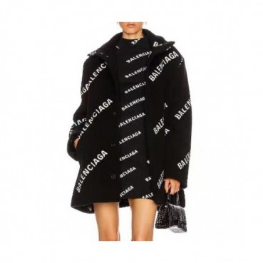 [발렌시아가]Balenciaga 2020 Mm/Wm Logo Cashmere Coats - 발렌시아가 2020 남/녀 로고 캐시미어 코트 Bal0860x.Size(s 