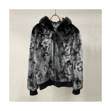 [매장판]Louis vuitton 2020 Mm/Wm Signature Logo Mink Coats - 루이비통 2020 남/녀 시그니처 로고 밍크 코트 Lou02349x.Size(m 