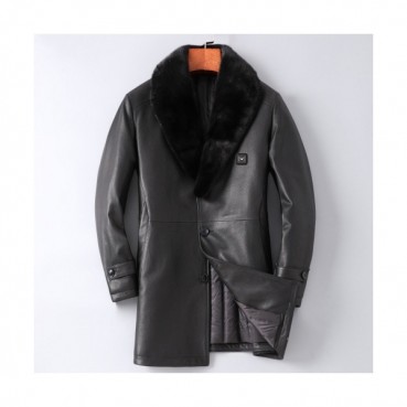 [알마니]Armani 2020 Mens Business Mink Leather Coats - 알마니 2020 남성 비지니스 밍크 가죽 코트 Arm0590x.Size(m 