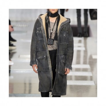 [루이비통]Louis vuitton 2020 Mens Logo Camel-hair Leather Coat 