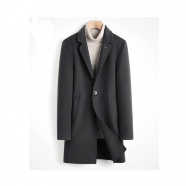[디올]Dior 2019 Mens Business Modern Cashmere Coats - 디올 2019 남성 비지니스 모던 가죽 캐시미어 코트 Dio0474x.Size(m 