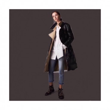 Burberry 2019 Womens Vintage Duck Down Trench Coat - 버버리 2019 여성 빈티지 덕다운 트렌치 코트 Bur01387x.Size(s 