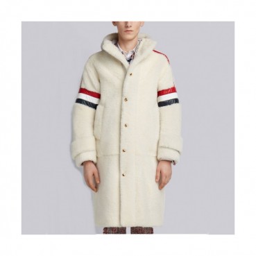 Thom Browne 2019 Mens Casual Classic Flannel Coat  - 톰브라운 2019 남성 캐쥬얼 클래식 플란넬 코트 Thom0334x.Size(s 