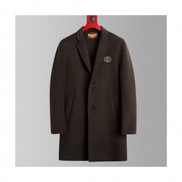 Gucci 2019 Mens Patches Cashmere Coat - 구찌 2019 남성 패치 캐시미어 코트 Guc01429x.Size(s 